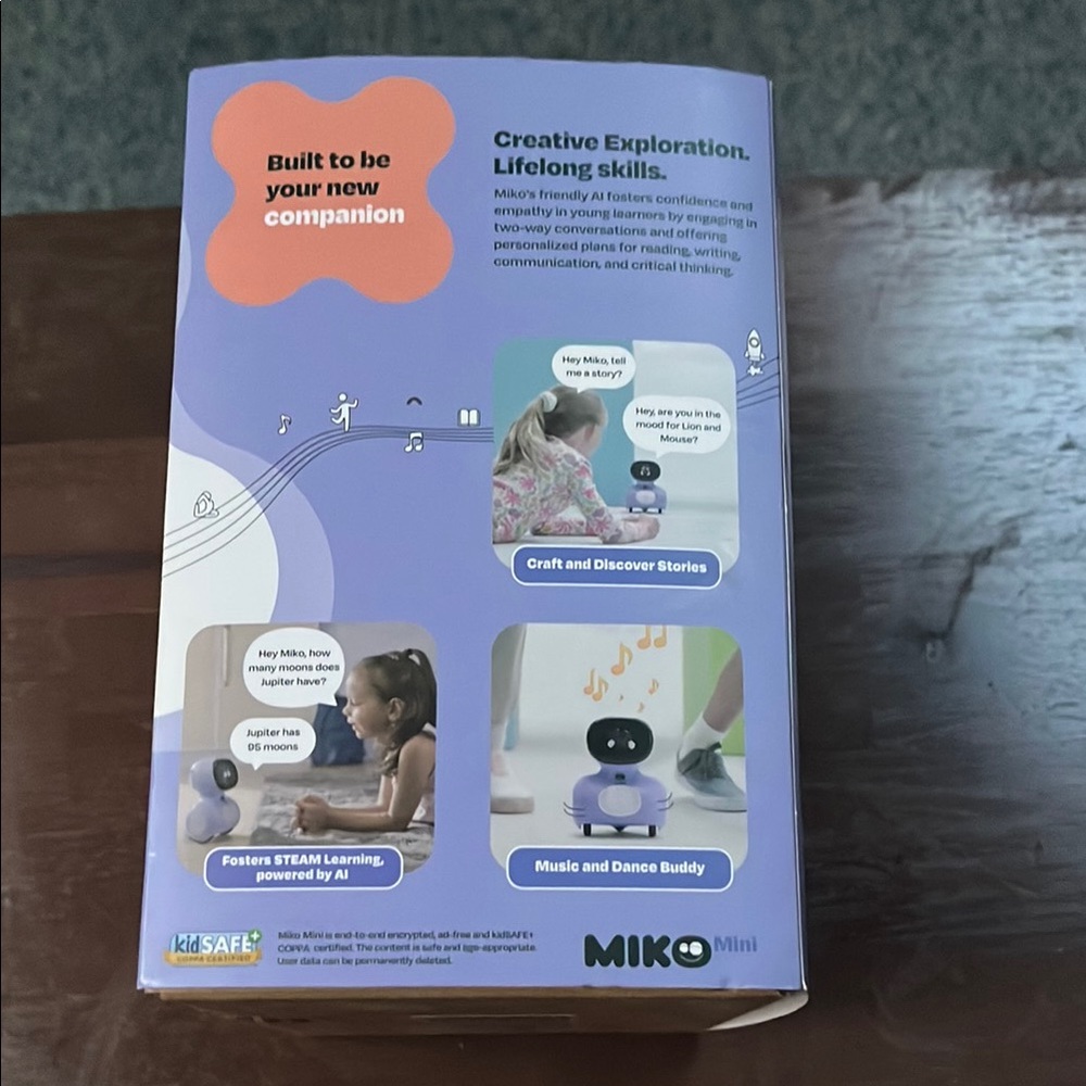 NIB Miko Mini Interactive Robot - Picture 2 of 5